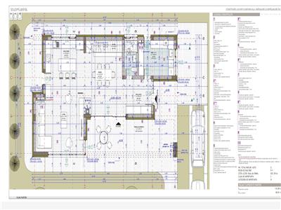 Proiect. Casa superba semifinisata 168 mp utili, teren 500 mp.