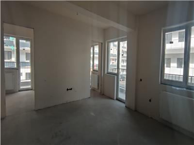 Apartament cu 3 camere semifinisat 58.5 mp plus 2 terase 15 mp.