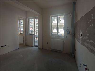 Apartament cu 3 camere semifinisat 58.5 mp plus 2 terase 15 mp. Floresti