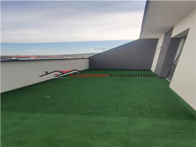 Apatament tip penthouse cu 2 camere, 52.7 mp plus terasa 13 mp finisat!