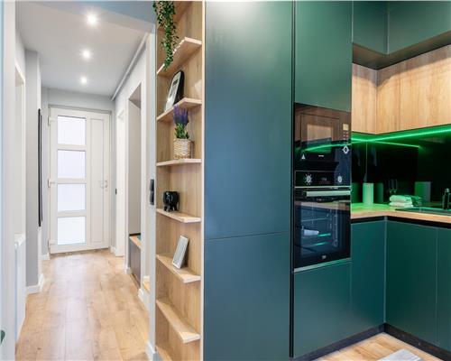 La cheie casa, finisaje si mobilier premium, terasa si gradina in Floresti.