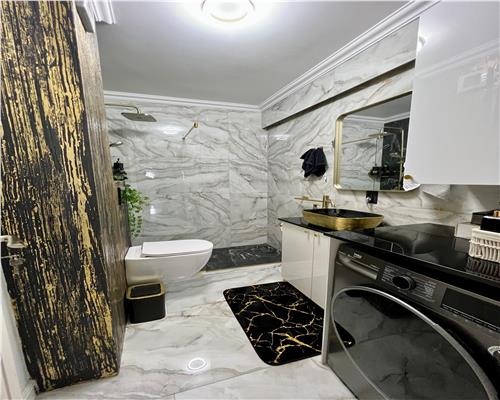 Apartament la cheie lux, living si bucatarie, 2 dormitoare, 2 bai etaj intermediar!