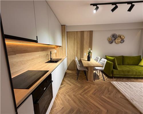 Apartament mobilat si utilat cu 2 camere finisaje si mobilier premium in Floresti.