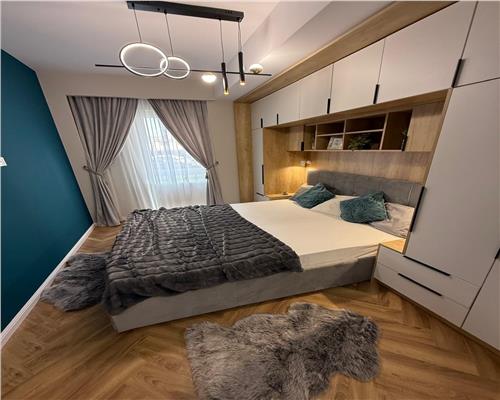 Apartament mobilat si utilat cu 2 camere finisaje si mobilier premium in Floresti.