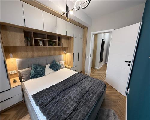 Apartament mobilat si utilat cu 2 camere finisaje si mobilier premium in Floresti.