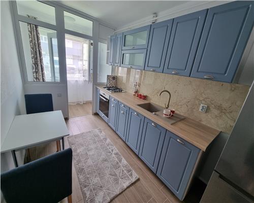 Apartament mobilat si utilat la cheie, decomandat, 2 dormitoare, parter inalt in Floresti.