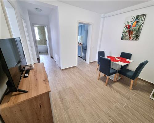 Apartament mobilat si utilat la cheie, decomandat, 2 dormitoare, parter inalt in Floresti.