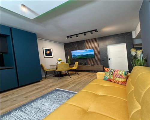 Apartament cu 3 camere, mobilat si utilat la cheie plus terasa in Floresti.