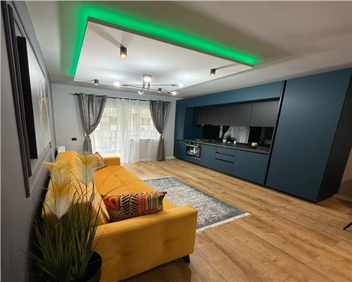 Apartament cu 3 camere, mobilat si utilat la cheie plus terasa in Floresti.