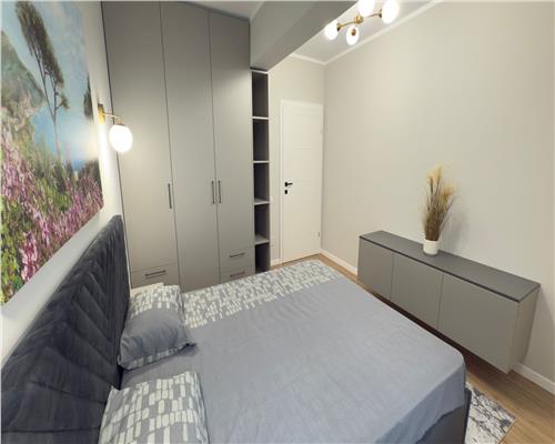 2 camere suprafata utila 54 mp plus terasa, etaj intermediar in Floresti!