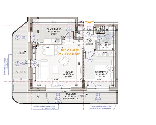 Doar luna aceasta 9% Tva. Apartamente cu 1 sau 2 camere, finisate in Floresti zona Eroilor, diferite suprafete!