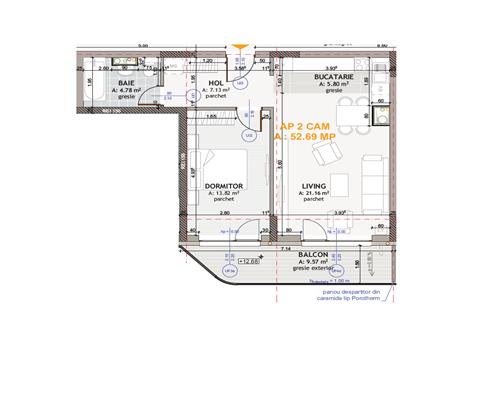 Doar luna aceasta 9% Tva. Apartamente cu 1 sau 2 camere, finisate in Floresti zona Eroilor, diferite suprafete!