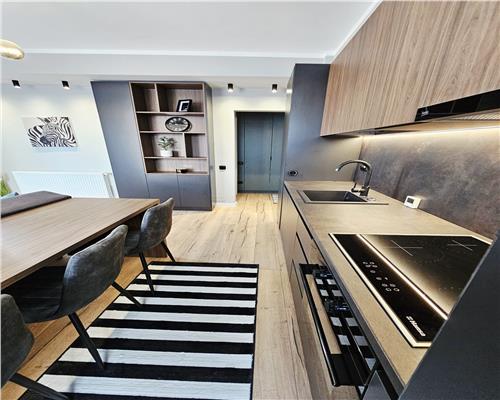 Apartament lux, la cheie cu 2 camere plus terasa foarte generoasa in Floresti!