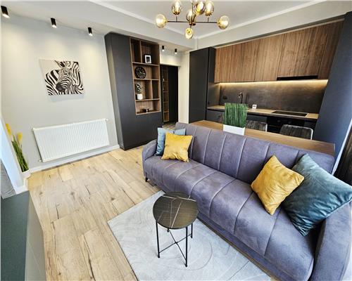 Apartament lux, la cheie cu 2 camere plus terasa foarte generoasa in Floresti!