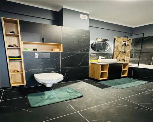 Apartament lux mobilat si utilat cu 3 camere etaj intermediar in Floresti!