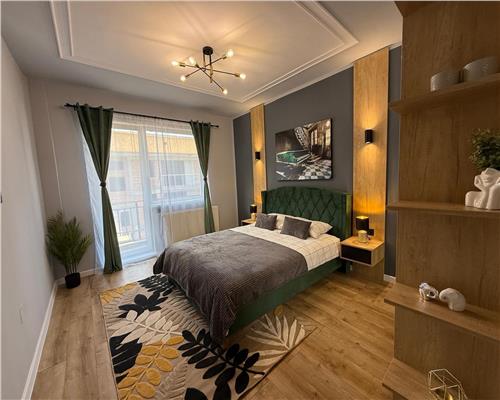 Apartament lux mobilat si utilat cu 3 camere etaj intermediar in Floresti!