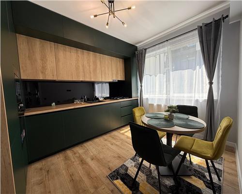 Apartament lux mobilat si utilat cu 3 camere etaj intermediar in Floresti!