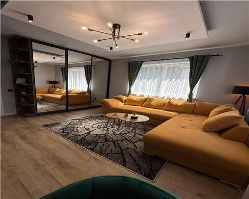 Apartament lux mobilat si utilat cu 3 camere etaj intermediar in Floresti!