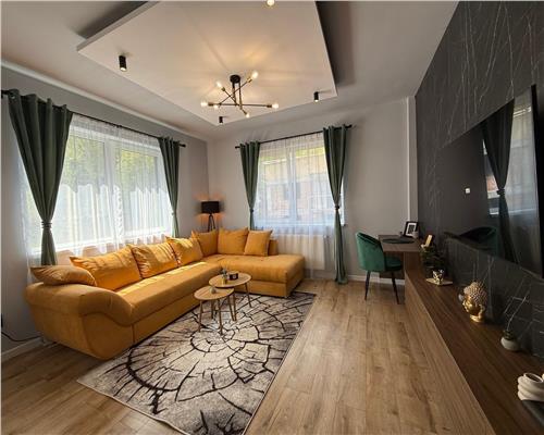 Apartament lux mobilat si utilat cu 3 camere etaj intermediar in Floresti!