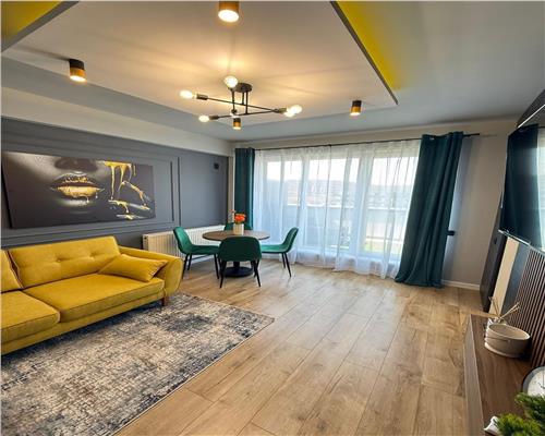 Apartament la cheie cu 3 camere, finisaje superioare plus terasa in Floresti.
