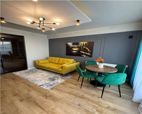 Apartament la cheie cu 3 camere, finisaje superioare plus terasa in Floresti.