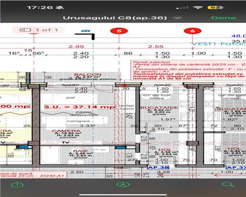 Apartament decomandat, mobilat si utilat complet, în zona Terra Floresti!