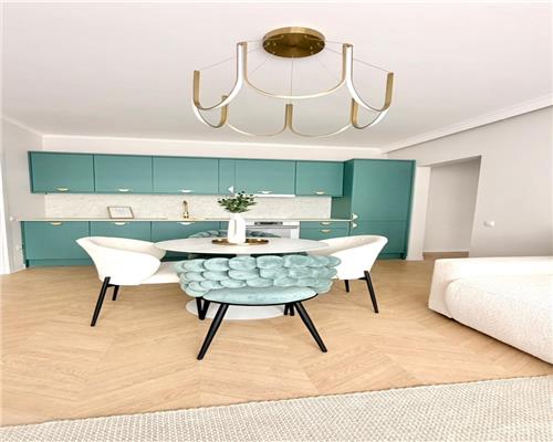Apartament mobilat si utilat cu 3 camere la cheie in Floresti.