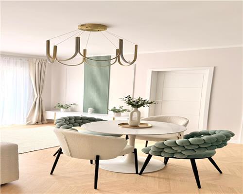 Apartament mobilat si utilat cu 3 camere la cheie in Floresti.