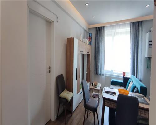 Apartament cu 2 camere, mobilat 45,6 mp utili plus balcon, garaj subteran zona Teilor.