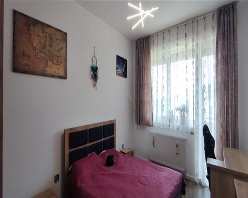 Apartament cu 2 camere, mobilat 45,6 mp utili plus balcon, garaj subteran zona Teilor.
