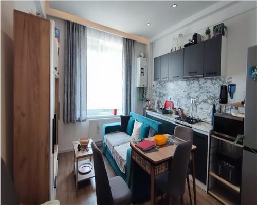 Apartament cu 2 camere, mobilat 45,6 mp utili plus balcon, garaj subteran zona Teilor.