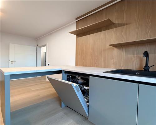 Apartament mobilat si utilat, 55,5 mp plus terasa 25 mp, la cheie in Floresti.