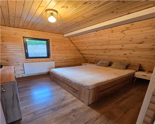 Cabana AFrame premium – confort, natură și intimitate!
