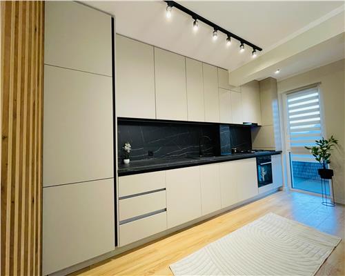 Apartament mobilat si utilat cu 2 camere la cheie in Floresti, 55 mp plus balcon 9 mp.