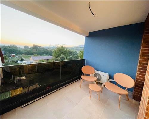 Apartament mobilat si utilat cu 2 camere la cheie in Floresti, 55 mp plus balcon 9 mp.