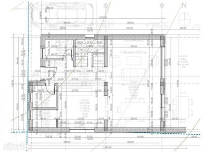 Casa individuala 120 mp utili, teren liber 450 mp. Zona aerisita. Acces usor spre Cluj.