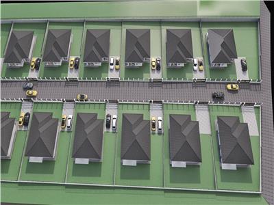 Case individuale semifinisate cu 4 camere, 120 mp construiti,teren liber 434 mp.
