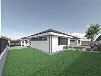 Case individuale semifinisate cu 4 camere, 120 mp construiti,teren liber 434 mp.